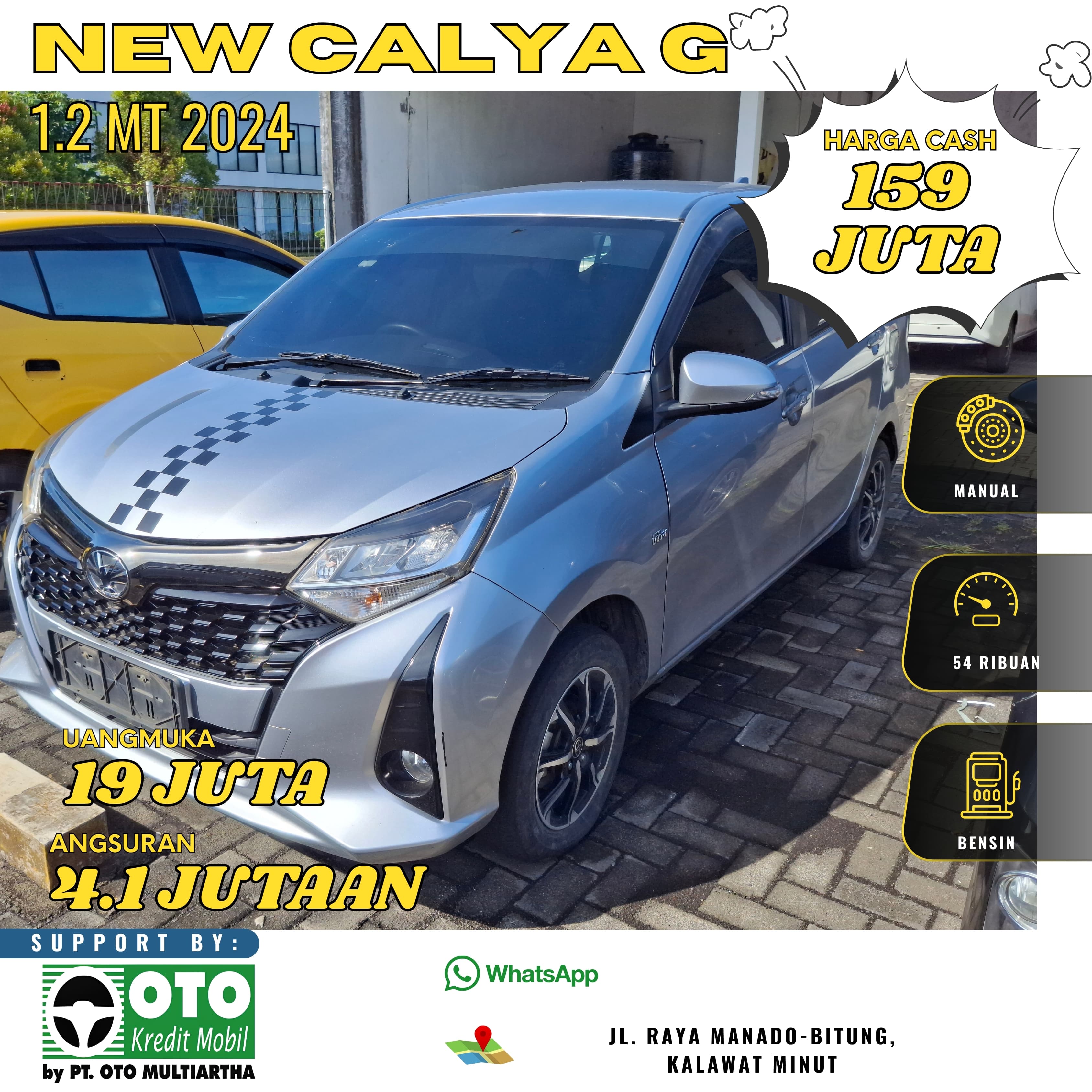 Toyota Calya G 1.2 Manual 2024